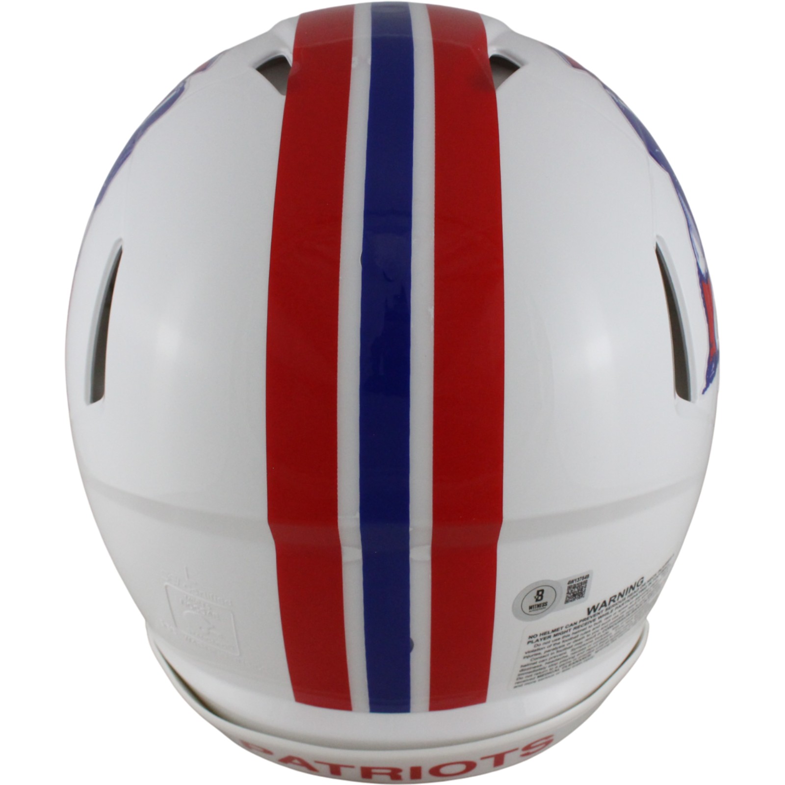 Ty Law Autographed New England Patriots Authentic TB Helmet 3x SB Beckett 54050 3 Ty Law Autographed New England Patriots Authentic TB Helmet 3x SB Beckett 54050