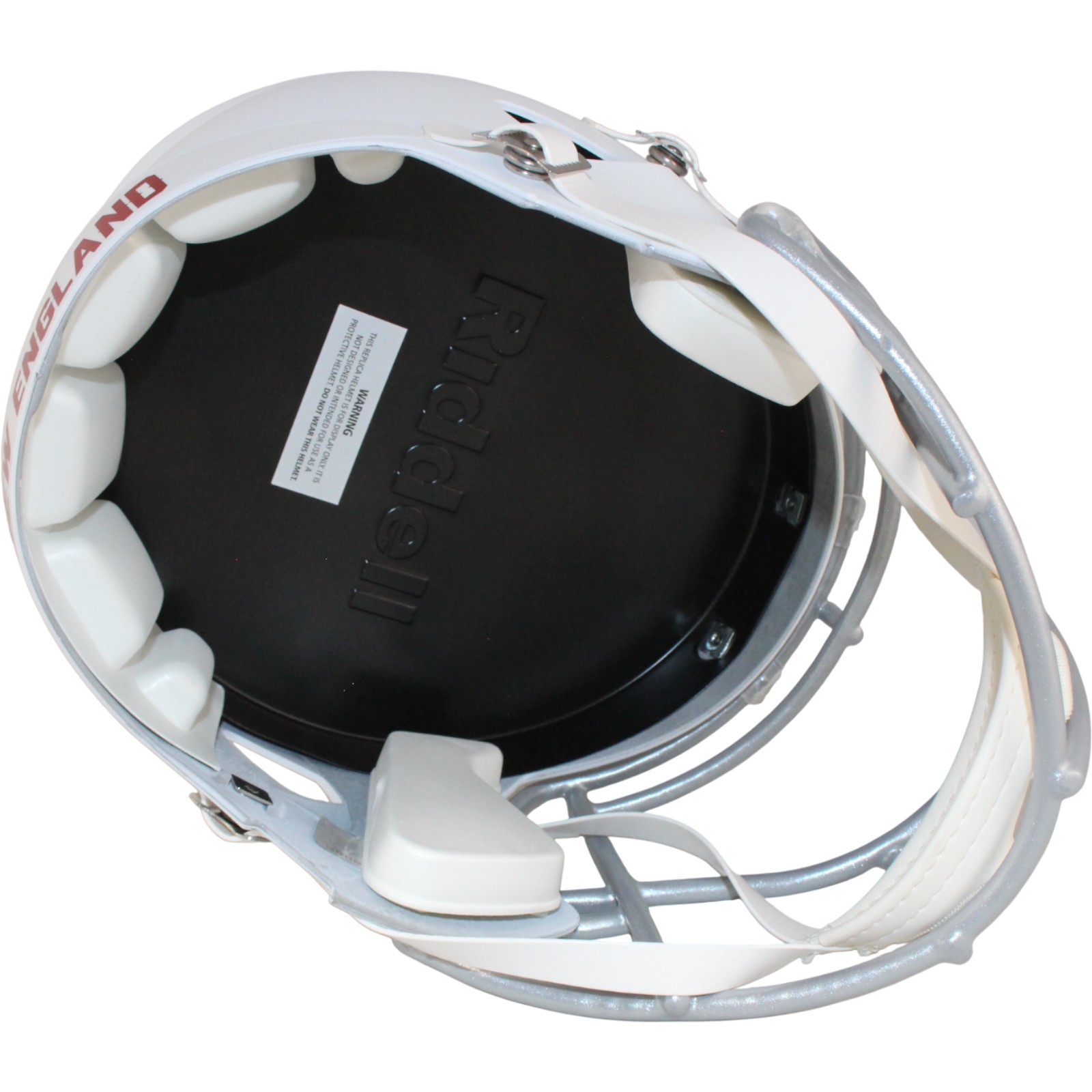 Ty Law Autographed New England Patriots F/S Rivalries Helmet Beckett 54057 5 Ty Law Autographed New England Patriots F/S Rivalries Helmet Beckett 54057