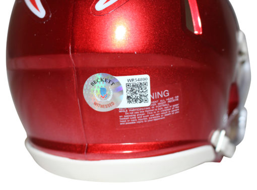 Ty Law Autographed New England Patriots Flash Mini Helmet Beckett