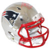 Ty Law Autographed/Signed New England Patriots Chrome Mini Helmet HOF BAS 24939