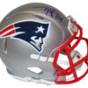 Ty Law Autographed New England Patriots Speed Mini Helmet Beckett