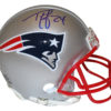 Ty Law Autographed New England Patriots VSR4 Mini Helmet Beckett