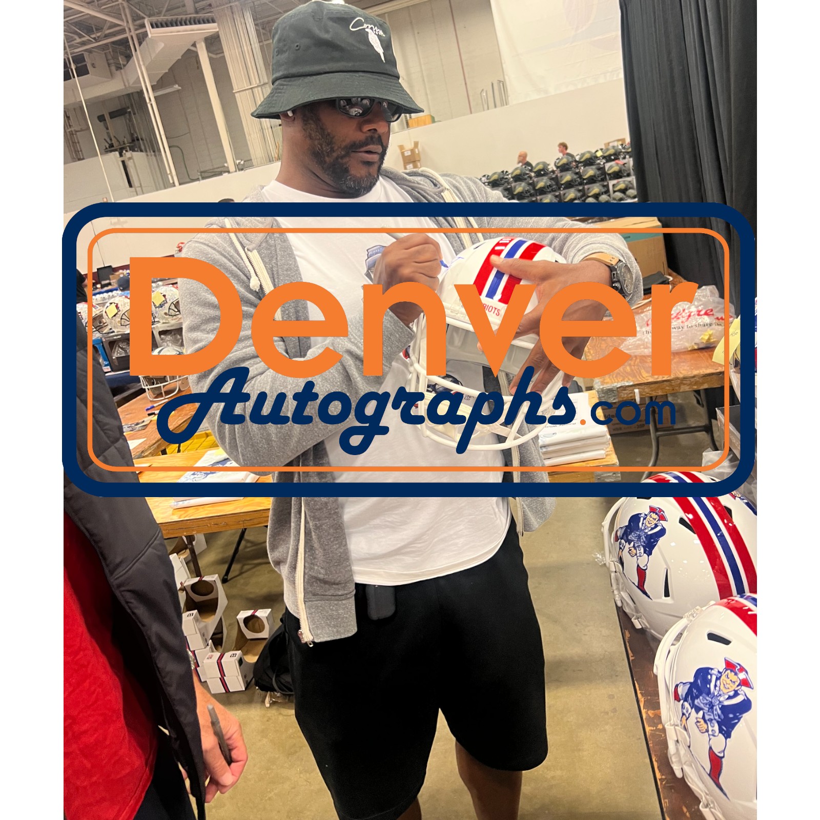 Ty Law Autographed New England Patriots Authentic TB Helmet 3x SB Beckett 54050 6 Ty Law Autographed New England Patriots Authentic TB Helmet 3x SB Beckett 54050