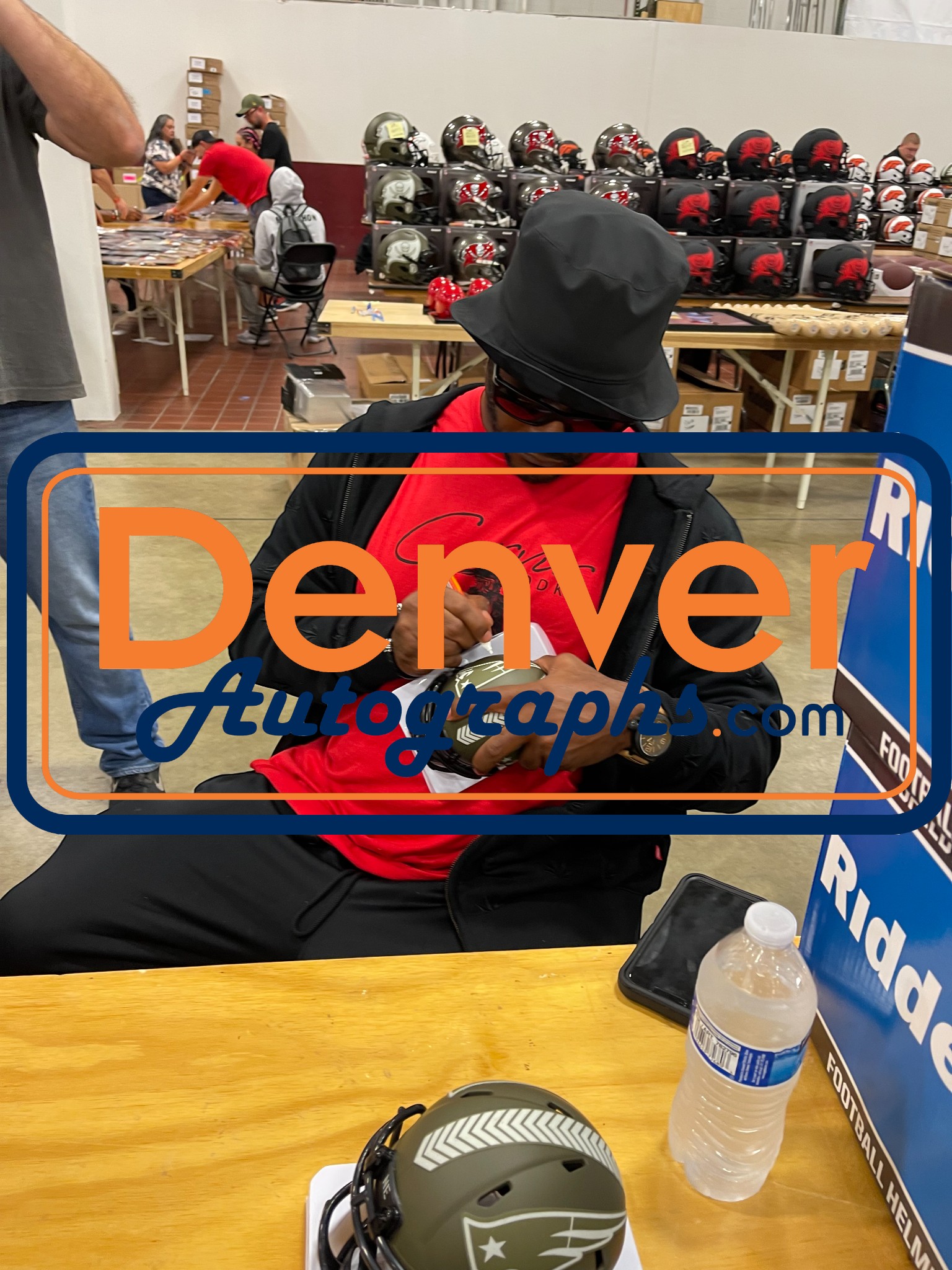 Ty Law Autographed New England Patriots 22 STS Mini Helmet HOF Beckett 54279 6 Ty Law Autographed New England Patriots 22 STS Mini Helmet HOF Beckett 54279