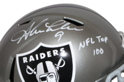 Shane Lechler Signed Las Vegas Raiders F/S Flash Speed Helmet NFL 100 BAS