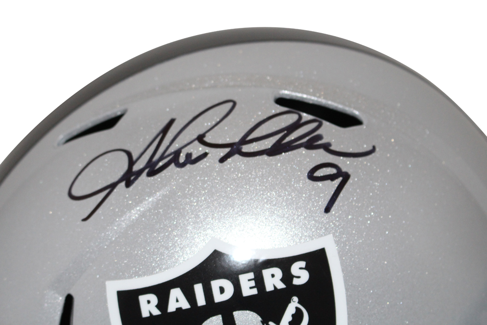 Shane Lechler Autographed Oakland Raiders F/S Speed Helmet BAS
