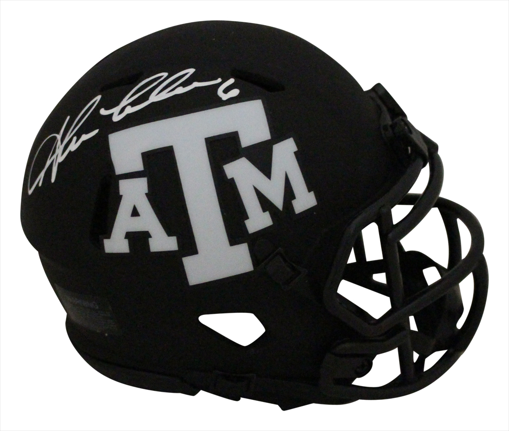 Shane Lechler Autographed Texas A&M Aggies Eclipse Mini Helmet BAS