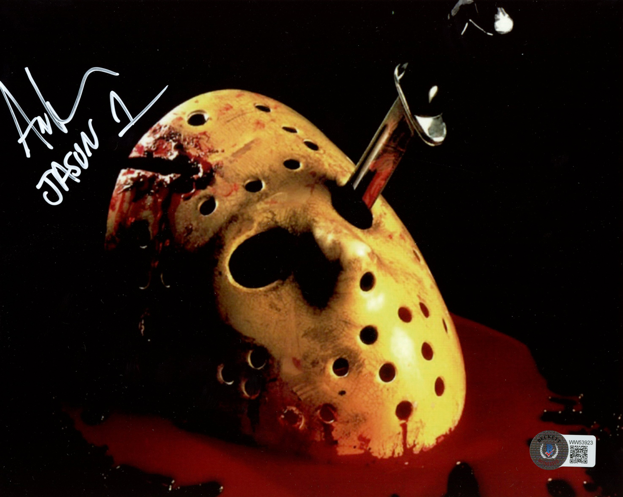 Ari Lehman Autographed/Signed Friday The 13th 8x10 Photo Jason Beckett