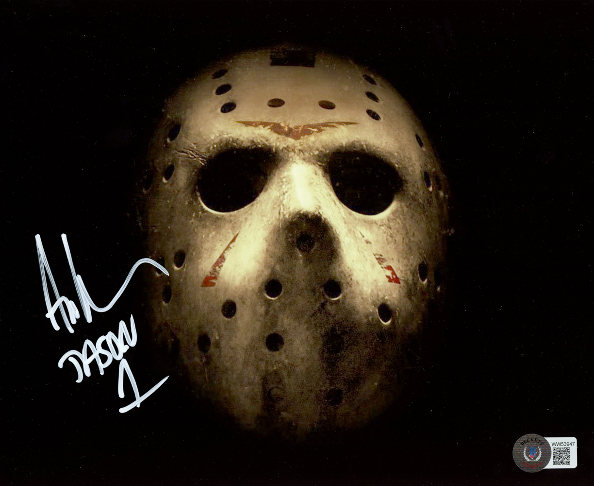 Ari Lehman Autographed/Signed Friday The 13th 8x10 Photo Jason Beckett