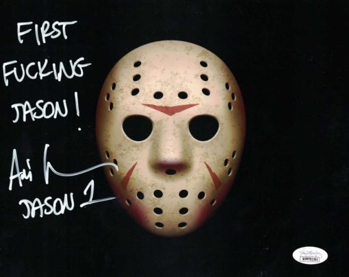 Ari Lehman Autographed/Signed Friday The 13th 8x10 Photo First Jason JSA 26218