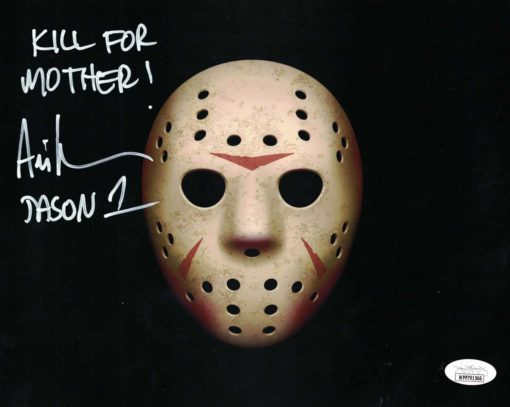 Ari Lehman Autographed Friday The 13th 8x10 Photo Kill For Mother JSA 26217
