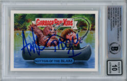 Ari Lehman Signed Garbage Pail Kids Bottom of the Blake #SF6B BAS 10 Slab