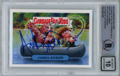 Ari Lehman Signed 2019 Garbage Pail Kids Jabbed Jason #SF6A BAS 10 Slab