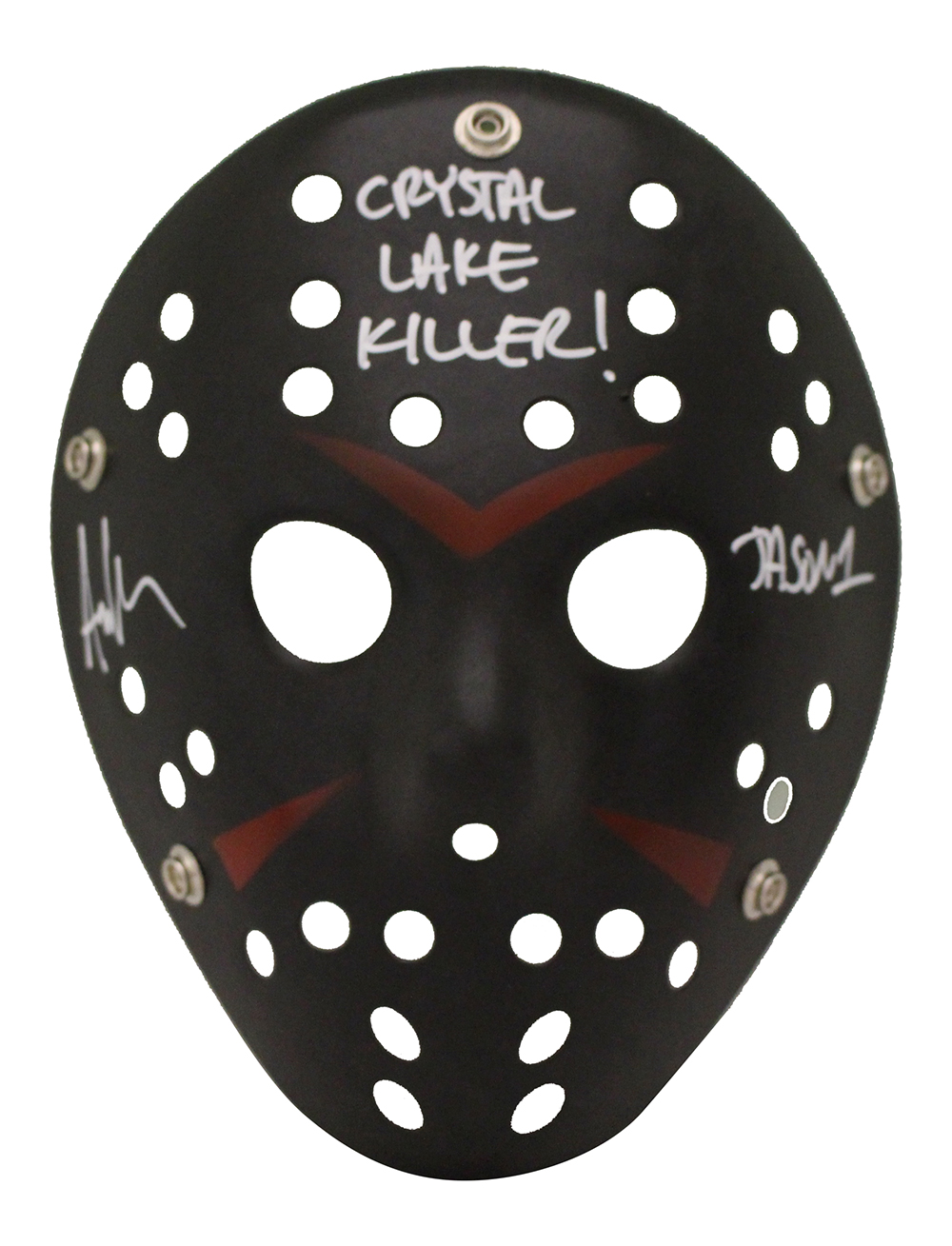 Ari Lehman Autographed/Signed Friday The 13th Black Mask Jason Beckett