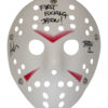 Ari Lehman Autographed/Signed Friday The 13th White Mask Jason Beckett