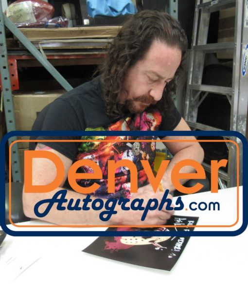 Ari Lehman Autographed Friday The 13th 8x10 Photo Kill For Mother JSA 26215