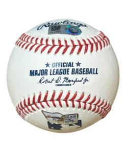Jack Leiter Autographed ROMLB Baseball Texas Rangers 2021 #2 Pick