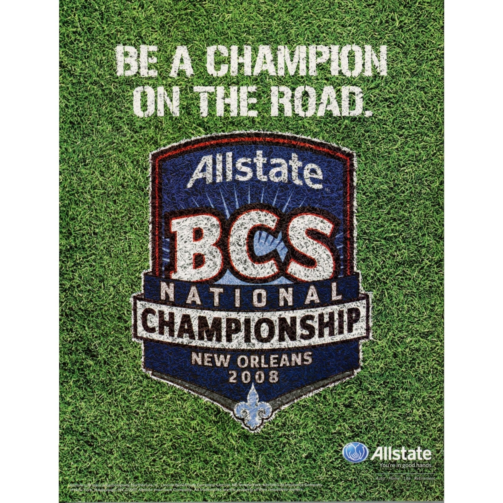 Unautographed Magazine LSU Tigers vs Ohio State 2008 BCS Champion Program 58410