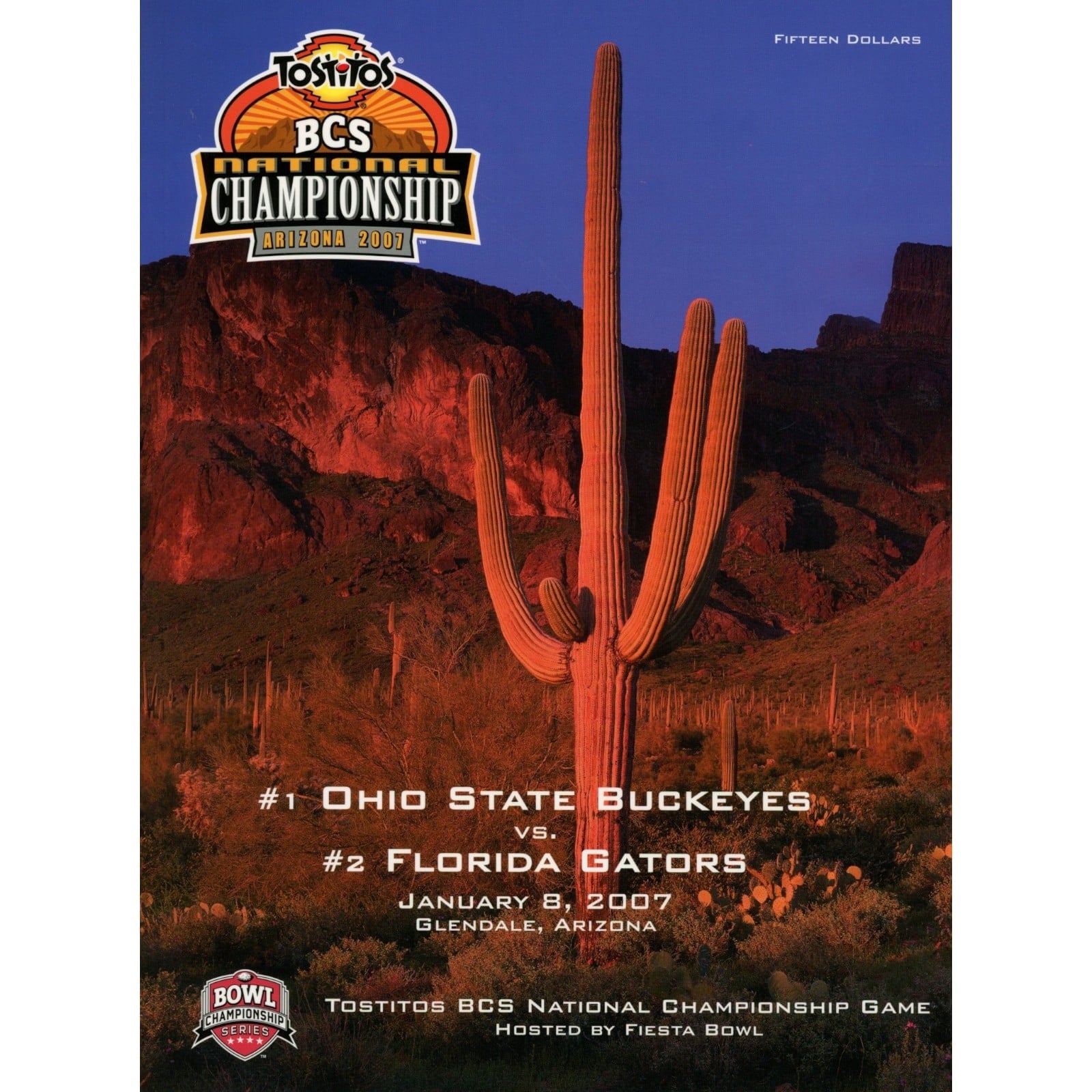 Unautographed Magazine Florida vs Ohio State 2007 BCS Champion Program58411 1 Unautographed Magazine Florida vs Ohio State 2007 BCS Champion Program58411