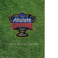 Unautographed Magazine LSU Tigers vs Notre Dame 2007 Sugar Bowl Program 58423