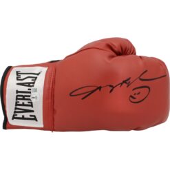 Sugar Ray Leonard Autographed Red Right Boxing Glove Beckett 44780