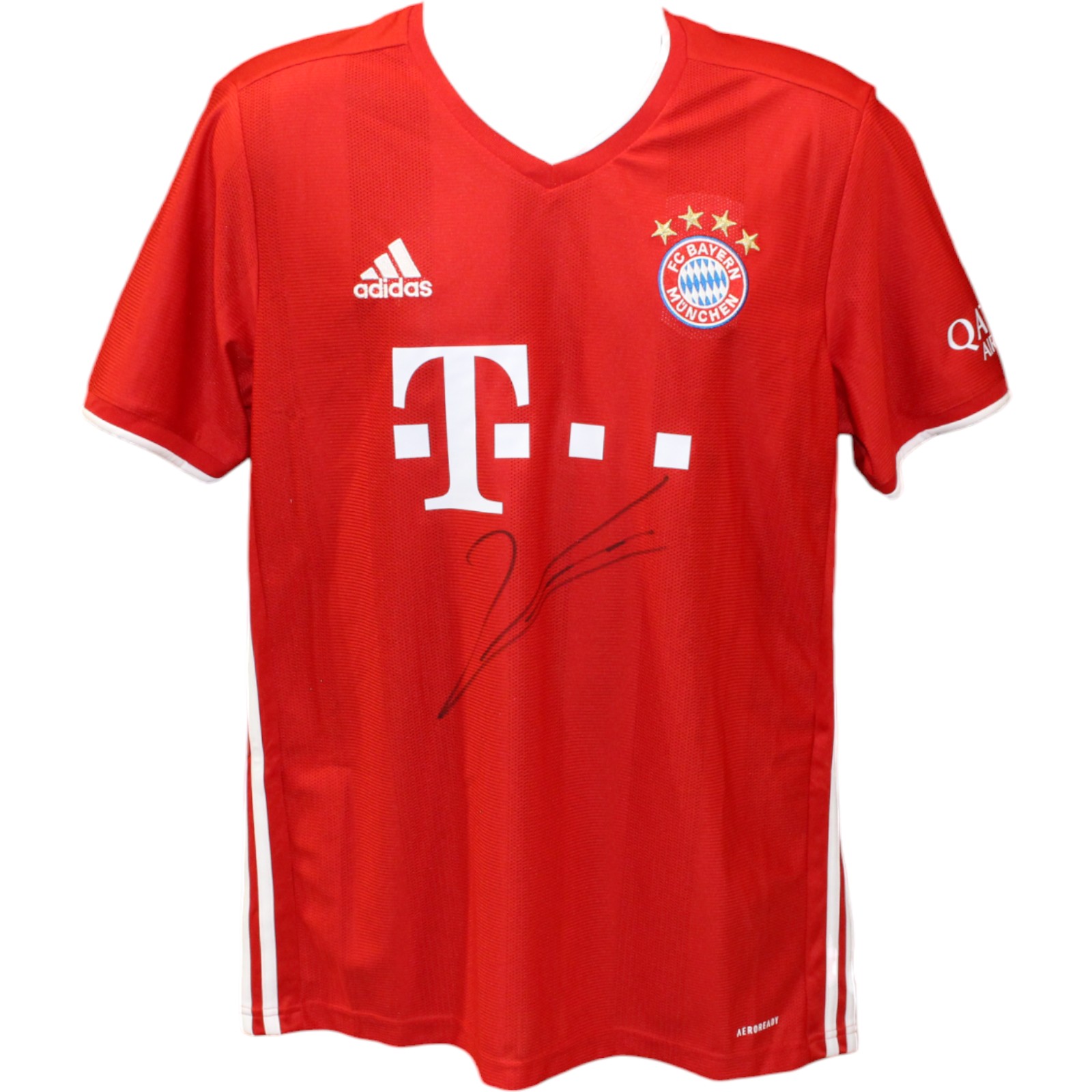 Robert Lewandowski Signed Bayern Munich Adidas Red Jersey Beckett