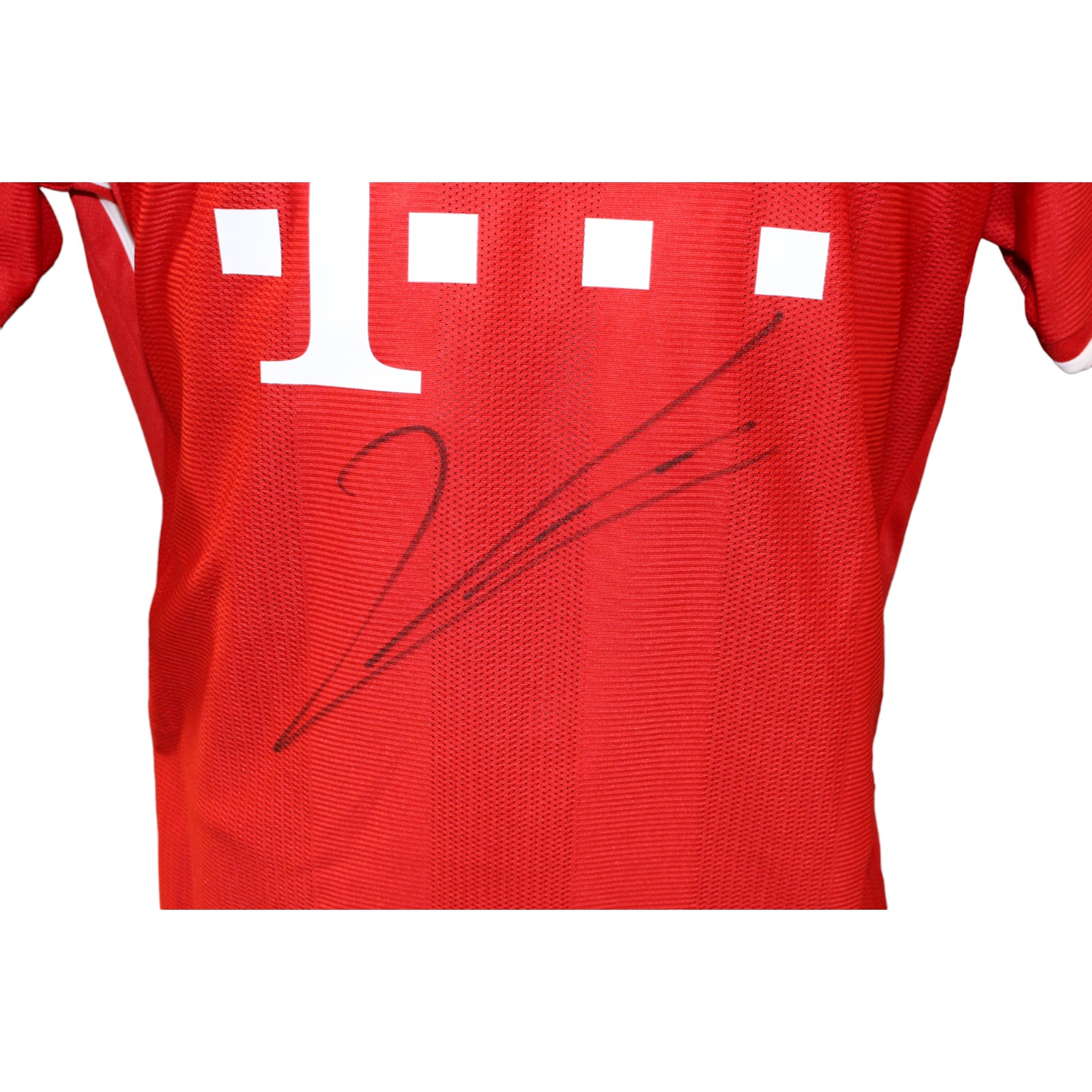 Robert Lewandowski Signed Bayern Munich Adidas Red Jersey Beckett