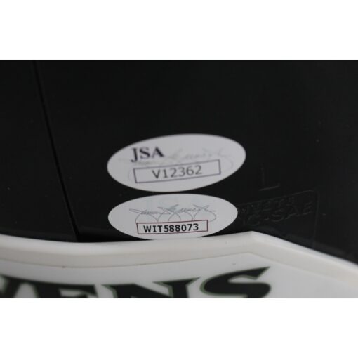 Ray Lewis Joe Flacco Signed Baltimore Ravens Pro VSR4 Helmet MVP JSA 49686