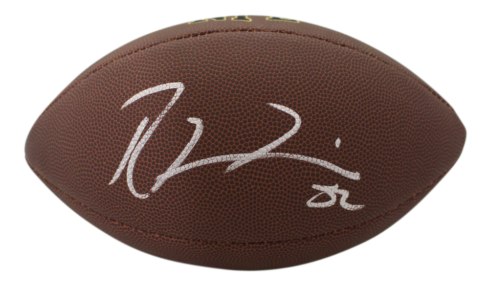 Ray Lewis Autographed Baltimore Ravens Super Grip Football Beckett
