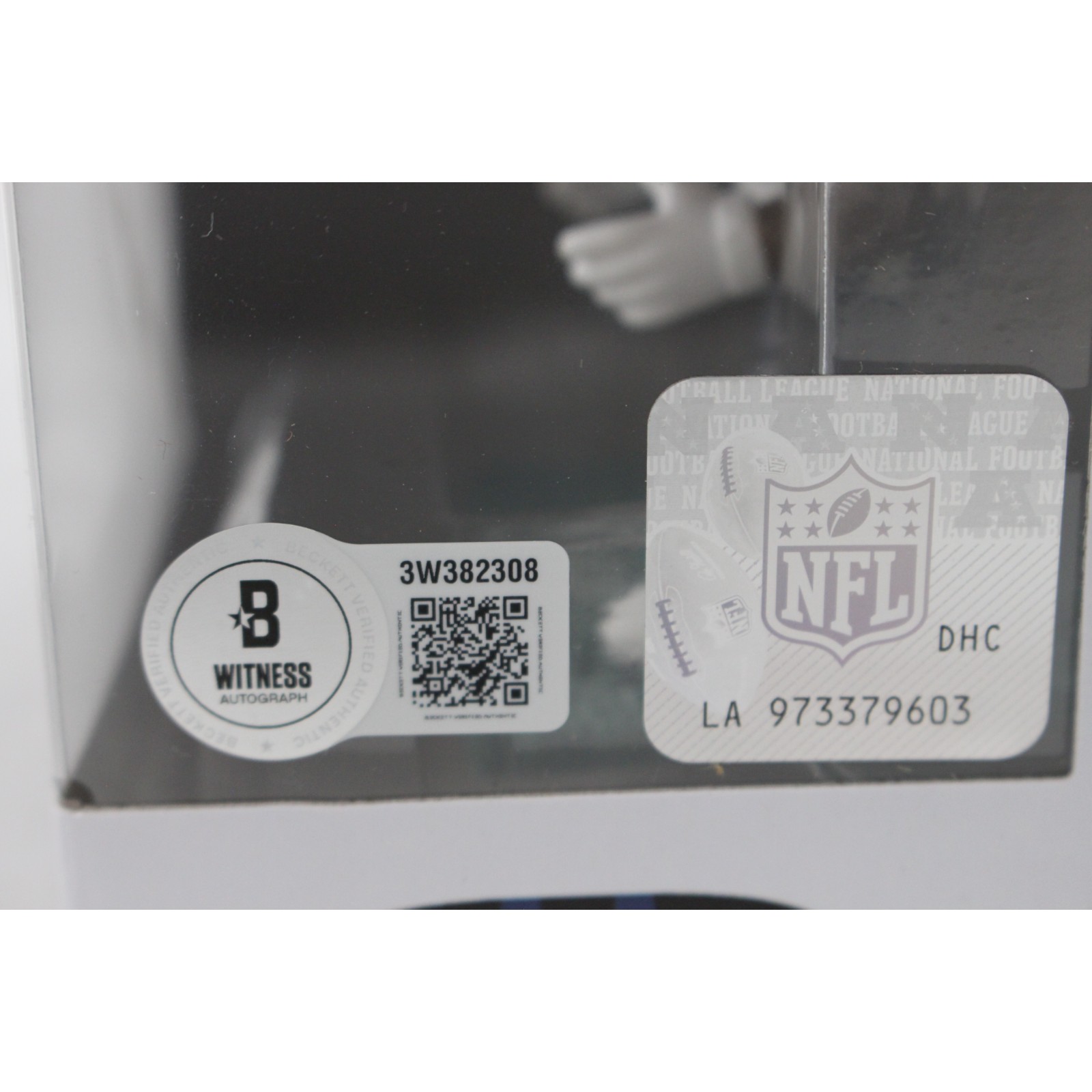 Ray Lewis Autographed Baltimore Ravens Funko Pop! #246 Beckett Witness 51781 4 Ray Lewis Autographed Baltimore Ravens Funko Pop! #246 Beckett Witness 51781