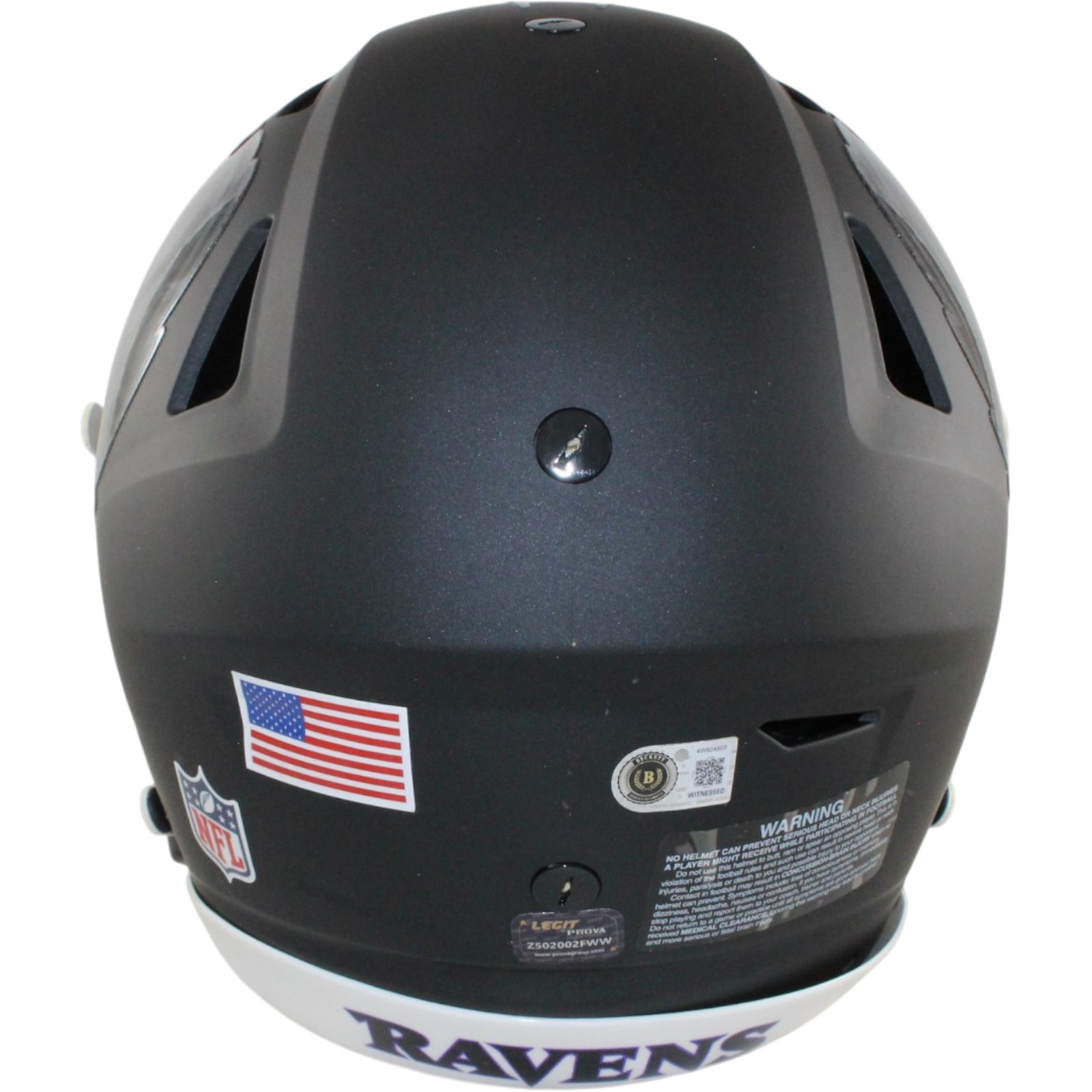 Ray Lewis Signed Baltimore Ravens SpeedFlex 2026 ALT #2 Helmet Beckett W 57517 3 Ray Lewis Signed Baltimore Ravens SpeedFlex 2026 ALT #2 Helmet Beckett W 57517