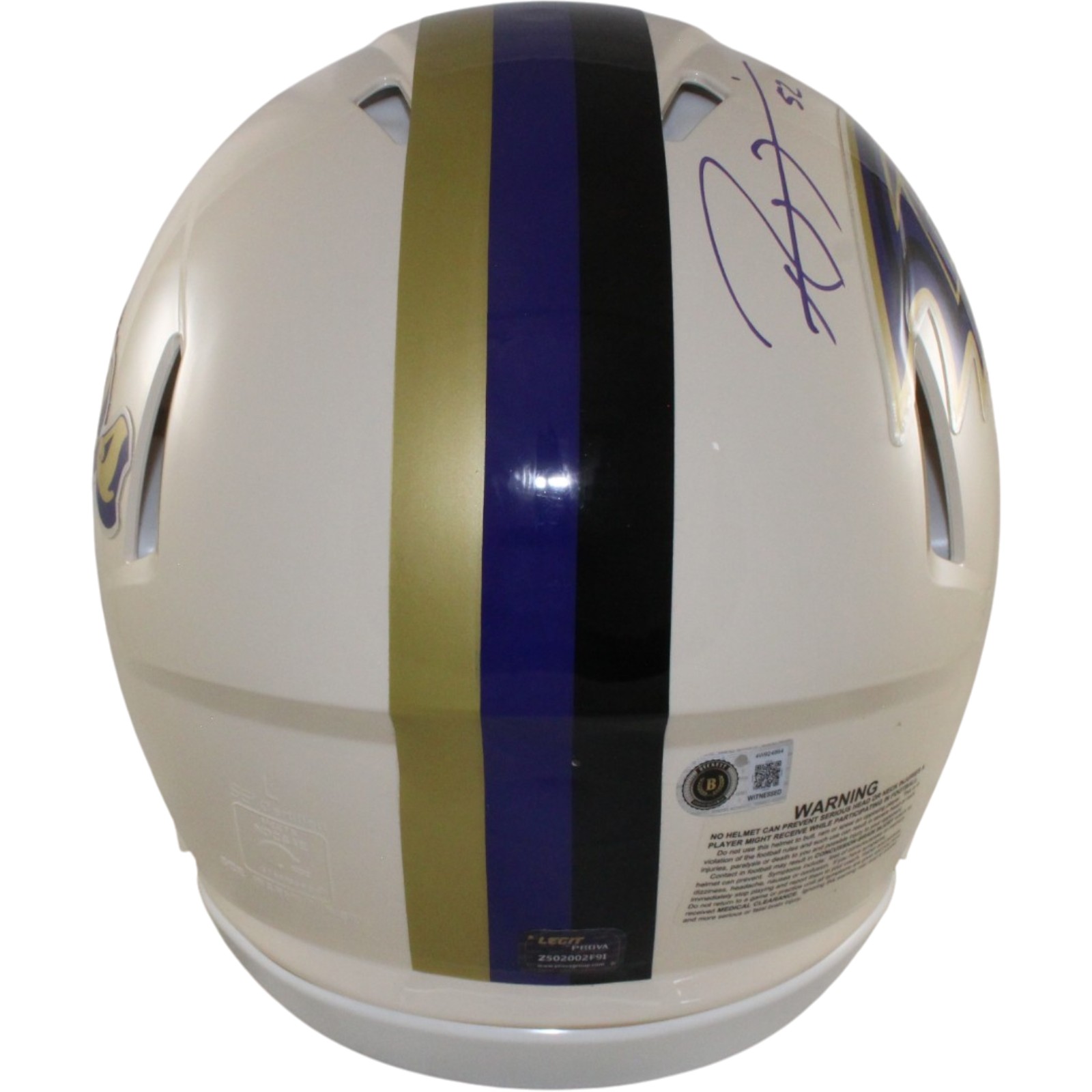 Ray Lewis Signed Baltimore Ravens Authentic Retro Helmet Beckett Witnessed 57518 3 Ray Lewis Signed Baltimore Ravens Authentic Retro Helmet Beckett Witnessed 57518