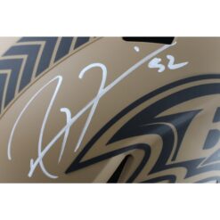 Ray Lewis Autographed Baltimore Ravens F/S 23 STS Helmet Beckett Witness 49554
