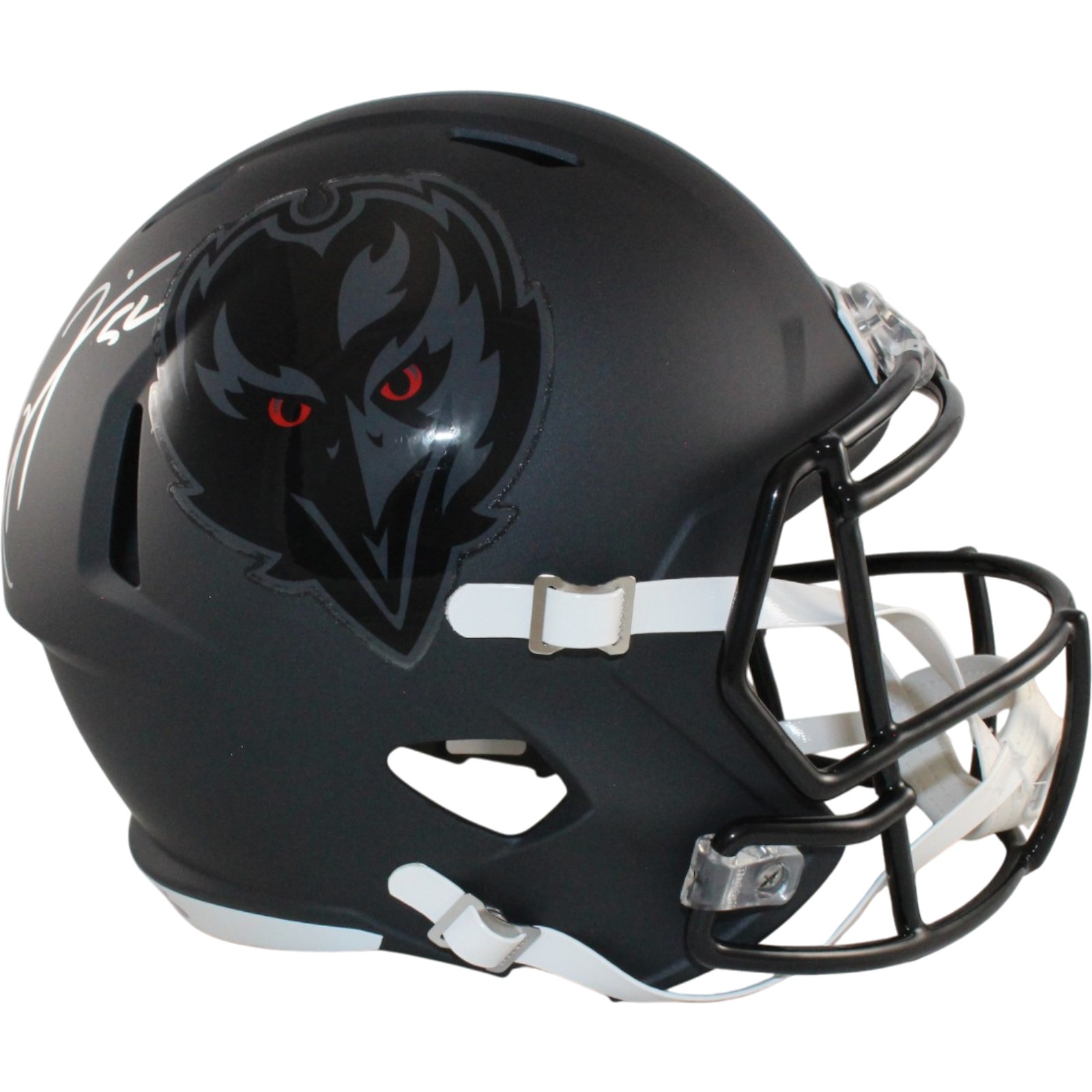 Ray Lewis Signed Baltimore Ravens F/S 2026 ALT #2 Helmet Beckett WIT 57530