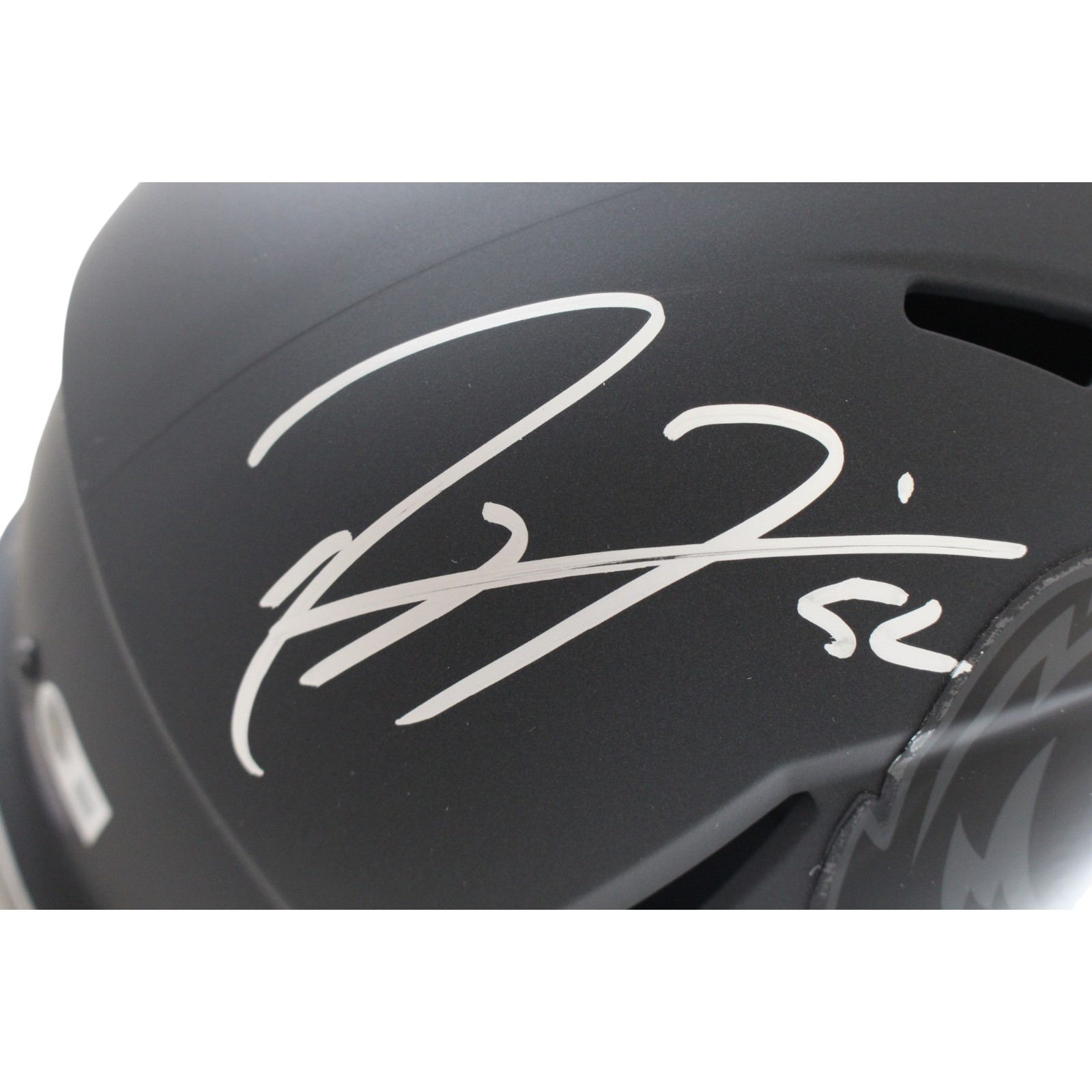 Ray Lewis Signed Baltimore Ravens F/S 2026 ALT #2 Helmet Beckett WIT 57530 2 Ray Lewis Signed Baltimore Ravens F/S 2026 ALT #2 Helmet Beckett WIT 57530