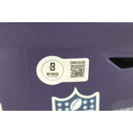 Ray Lewis Autographed Baltimore Ravens SpeedFlex Alt 24 Helmet Beckett 49577