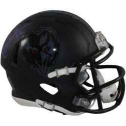 Ray Lewis Signed Baltimore Ravens 2026 ALT #2 Mini Helmet Beckett WIT 57799