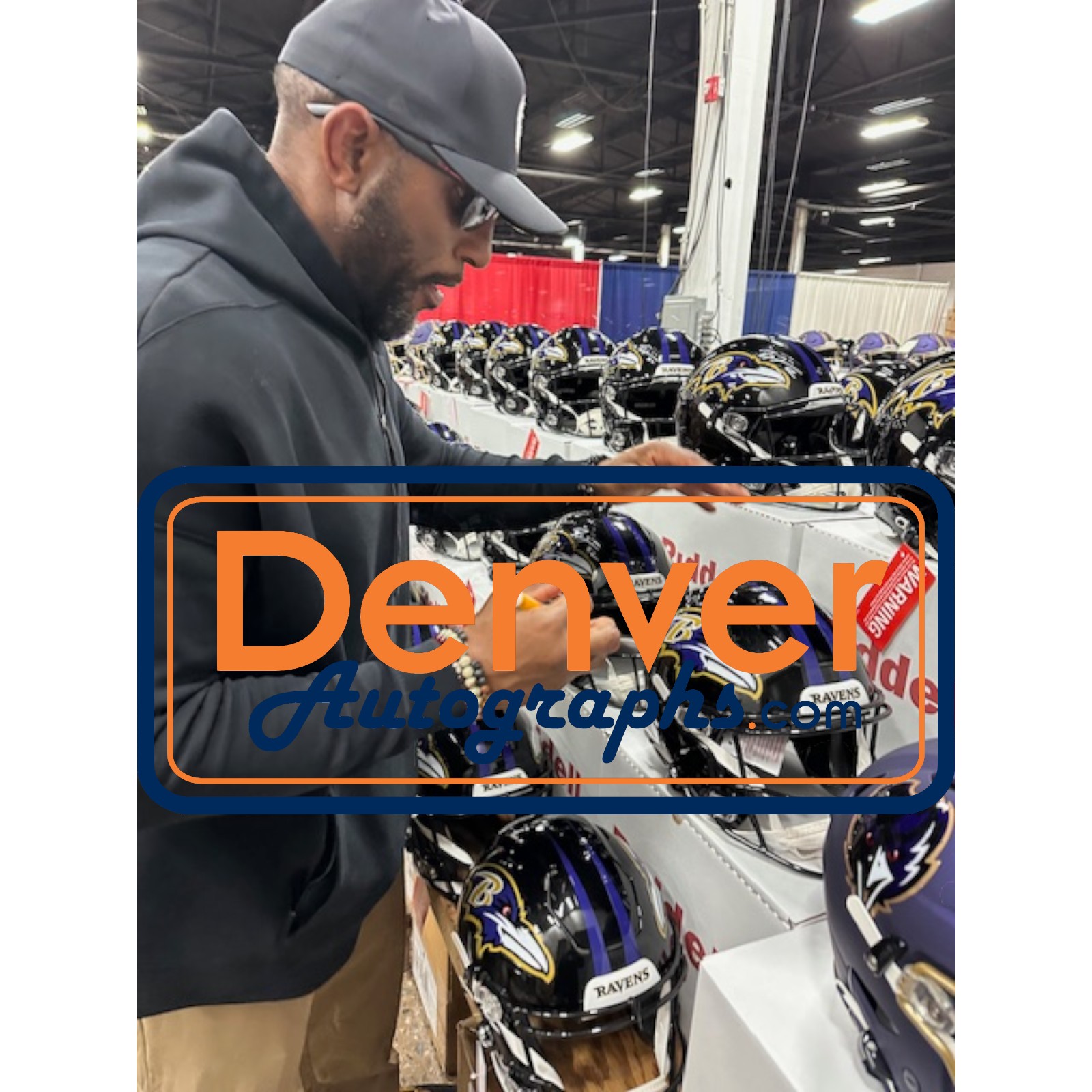 Ray Lewis Autographed Baltimore Ravens SpeedFlex Helmet Beckett Witness 57513 7 Ray Lewis Autographed Baltimore Ravens SpeedFlex Helmet Beckett Witness 57513