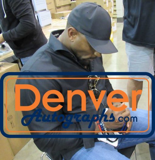 Ray Lewis Autographed/Signed Baltimore Ravens Mini Helmet BAS 26064