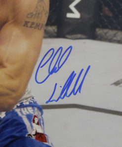 Chuck Liddell Autographed/Signed UFC Framed 16x20 Photo Beckett