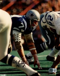 Bob Lilly Autographed/Signed Dallas Cowboys 8x10 Photo Beckett 56709