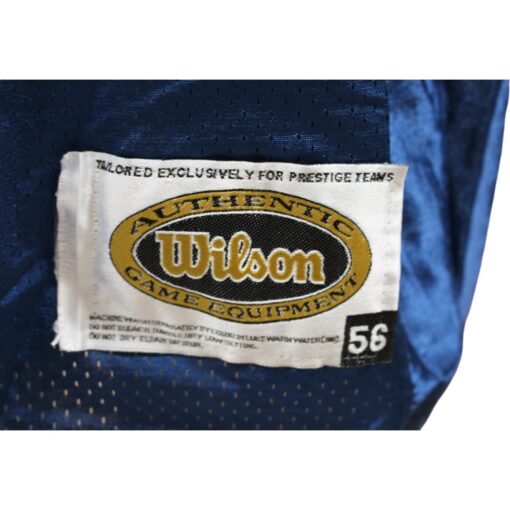 Bob Lilly Signed Dallas Cowboys Wilson Blue 56 Jersey 3 Insc Beckett 48489