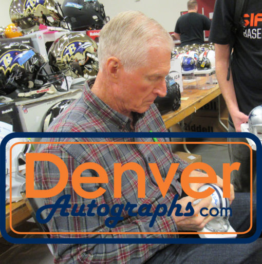 Bob Lilly Autographed/Signed Dallas Cowboys Mini Helmet HOF BAS 26795