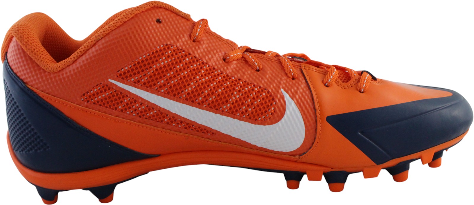 Phillip Lindsey Autographed/Signed Nike Orange and Blue Cleat JSA 59347 4 Phillip Lindsey Autographed/Signed Nike Orange and Blue Cleat JSA 59347