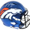 Phillip Lindsay Autographed Denver Broncos Chrome Replica Helmet JSA 25486