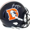 Phillip Lindsay Autographed Denver Broncos Color Rush Replica Helmet JSA 25487