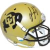 Phillip Lindsay Signed Colorado Buffaloes Gold Schutt Replica Helmet JSA 26905