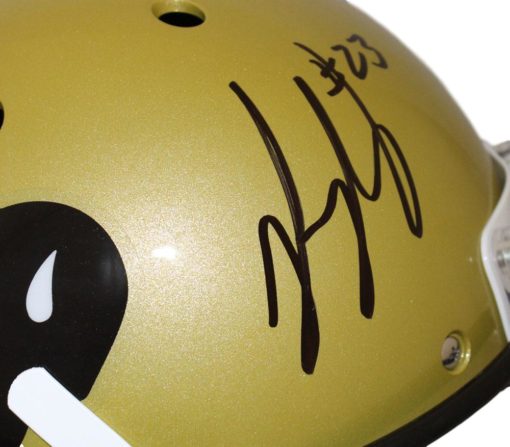 Phillip Lindsay Signed Colorado Buffaloes Gold Schutt Replica Helmet JSA 26905