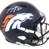 Phillip Lindsay Autographed Denver Broncos Speed Replica Helmet JSA 25488