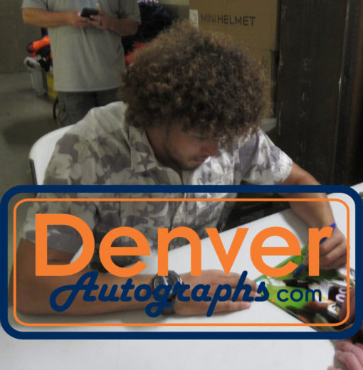 Phillip Lindsay Autographed/Signed Denver Broncos 8x10 Photo JSA 25483 PF